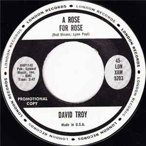 David Troy - A Rose For Rose / My Kind Of Music Mp3