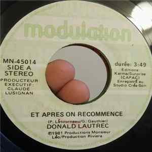 Donald Lautrec - Et Après On Recommence Mp3