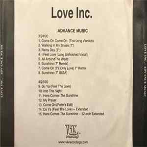 Love Inc. - Advance Music Mp3