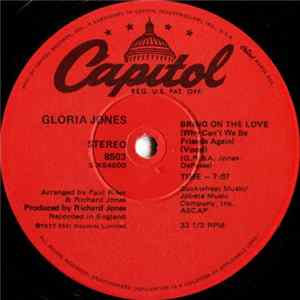 Gloria Jones - Bring On The Love (Why Can't We Be Friends Again) Mp3