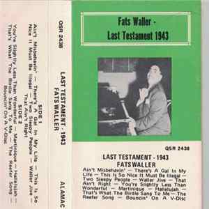 Fats Waller - Last Testament 1943 Mp3