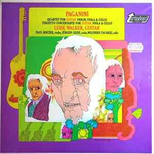 Paganini, Luise Walker - Quartet For Guitar, Violin, Viola & Cello / Terzetto Conceretante For Guitar, Viola & Cello Mp3