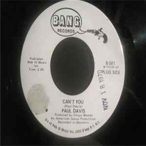 Paul Davis - Can't You Mp3