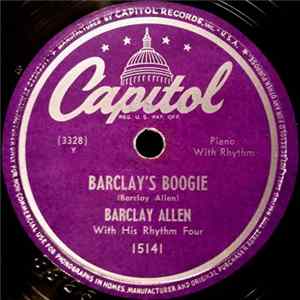 Barclay Allen With His Rhythm Four - Barclay's Boogie / Green Eyes Mp3