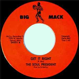 The Soul President - Get It Right Mp3
