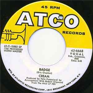Cream - Badge Mp3