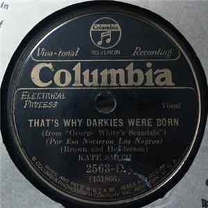 Kate Smith - That's Why Darkies Were Born / Tell Me With A Love Song Mp3