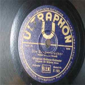 Wilhelm Grosz, Ultraphon-Sinfonie-Orchester - Aquarellen-Walzer / Der Sorgenbrecher Mp3