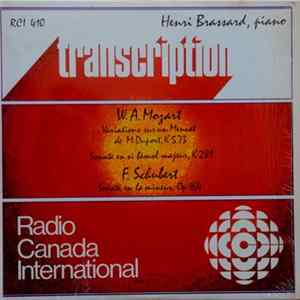 Henri Brassard - W.A.Mozart / F.Schubert Mp3