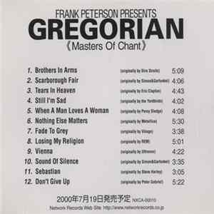 Frank Peterson Presents Gregorian - Masters Of Chant Mp3