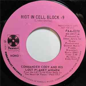 Commander Cody And His Lost Planet Airmen - Riot In Cell Block #9 Mp3