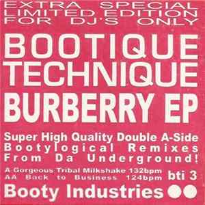 Bootique Technique - Burberry EP Mp3