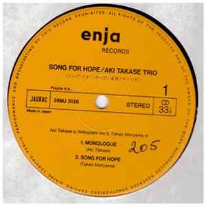 Aki Takase Trio - Song For Hope Mp3