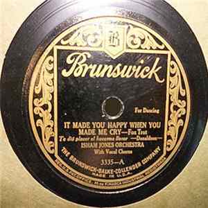 Isham Jones Orchestra - It Made You Happy When You Made Me Cry / Meadow Lark Mp3