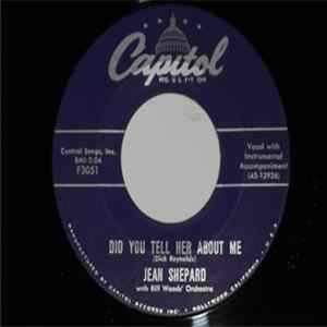 Jean Shepard With Bill Woods' Orchestra - You Sent Her An Orchid / Did You Tell Her About Me Mp3