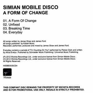 Simian Mobile Disco - A Form Of Change Mp3