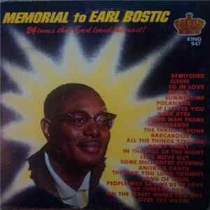 Earl Bostic - Memorial To Earl Bostic Mp3