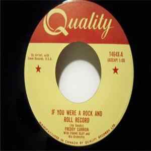 Freddy Cannon - If You Were A Rock And Roll Record Mp3