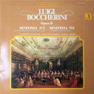 Boccherini / I Filarmonici Di Bologna, Angelo Ephrikian - Opera 35 - Sinfonia N. 5 - Sinfonia N. 6 Mp3