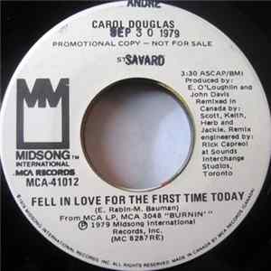 Carol Douglas - Fell In Love For The First Time Today Mp3