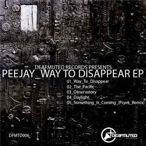 Peejay - Way To Disappear EP Mp3