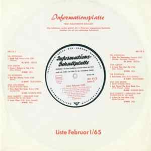 Various - Informationsplatte - Liste Februar I/65 Mp3