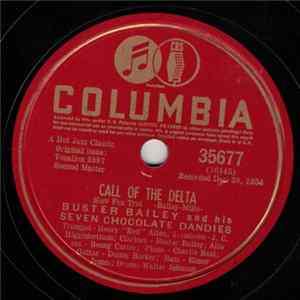 Buster Bailey And His Seven Chocolate Dandies - Call Of The Delta / Shanghai Shuffle Mp3