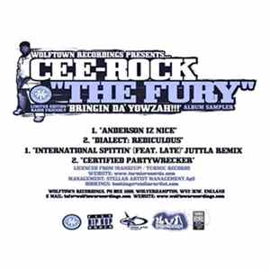 Cee-Rock "The Fury" - Bringin' Da' Yowzah!!! {Album Sampler} Mp3