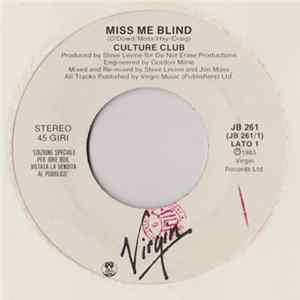 Culture Club / Alberto Solfrini - Miss Me Blind / Belle Mulatte Mp3