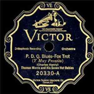 Thomas Morris And His Seven Hot Babies - Blues From The Everglades / P.D.Q. Blues Mp3