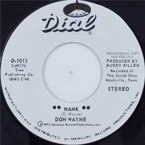 Don Wayne - Hank / The Puppy And The Parakeet Mp3