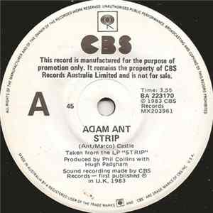 Adam Ant - Strip Mp3