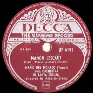 Mario del Monaco - Manon Lescaut / De' Miei Bollenti Spiriti Mp3