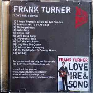 Frank Turner - Love Ire & Song Mp3