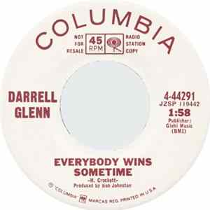 Darrell Glenn - Everybody Wins Sometime/You Only Used Me Mp3