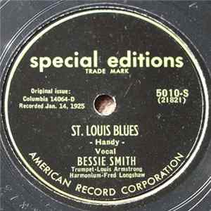 Bessie Smith - St. Louis Blues/Reckless Blues Mp3