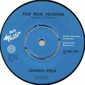 Jaakko Piela - Tule Mun Ystäväin Mp3