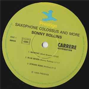 Sonny Rollins - Saxophone Colossus And More Mp3