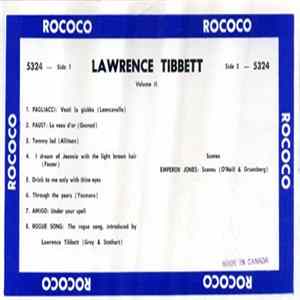 Lawrence Tibbett - Lawrence Tibbett (Volume II) Mp3