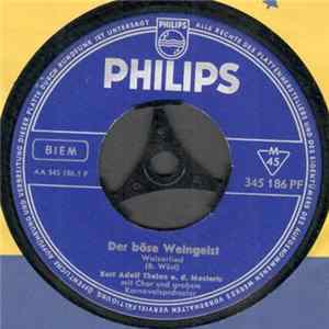 Kurt Adolf Thelen U. D. Mosterts - Der Böse Weingeist Mp3