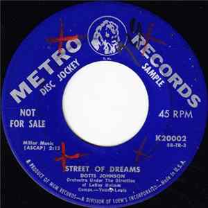 Dotts Johnson - Street Of Dreams / Paradise Mp3