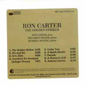 Ron Carter - The Golden Striker Mp3
