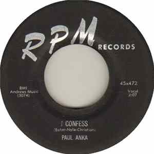 Paul Anka - I Confess / Blau-Wile-Deveest-Fontaine Mp3