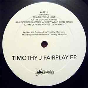 Timothy J Fairplay - Timothy J Fairplay EP Mp3