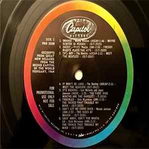 Various - Excerpts From Great New Releases From The Sound Capitol Of The World February, 1964 Mp3