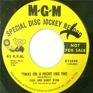 Paul & Barry Ryan - 'Twas On A Night Like This Mp3