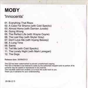 Moby - Innocents Mp3