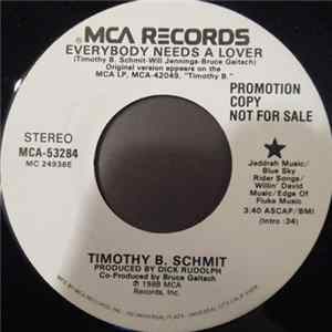 Timothy B. Schmit - Everybody Needs A Lover Mp3