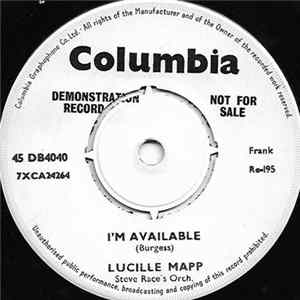 Lucille Mapp, Steve Race And His Orchestra - I'm Available Mp3