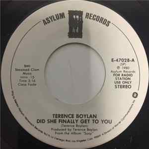 Terence Boylan - Did She Finally Get To You Mp3